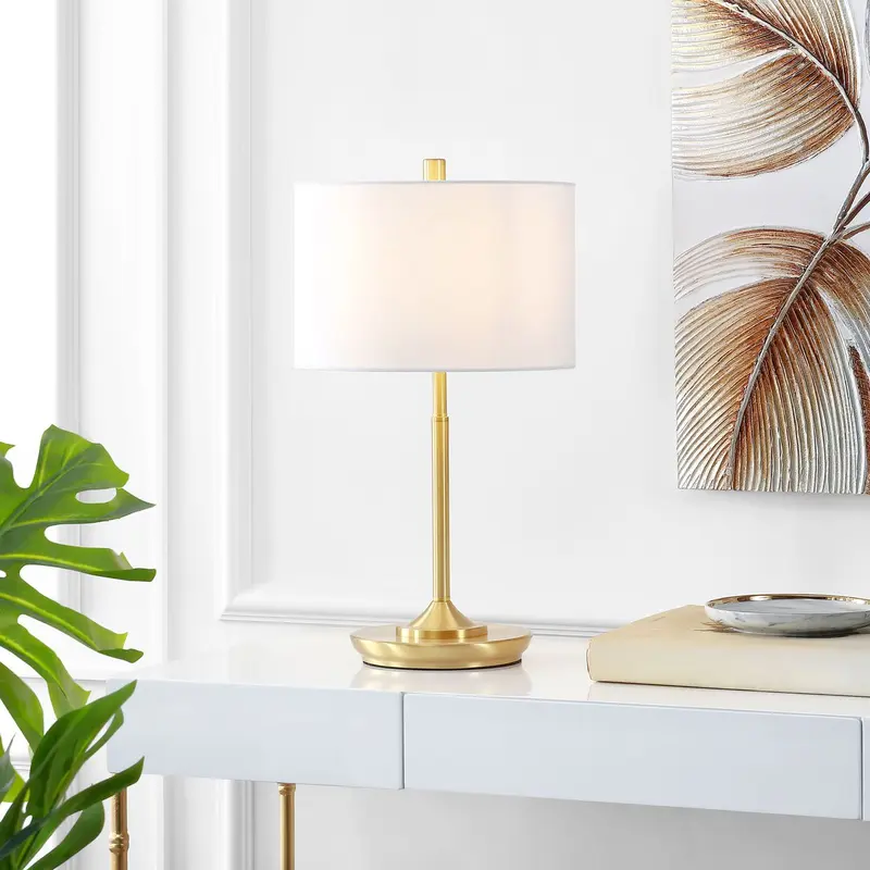 Safavieh Taren Table Lamp Set Of 2 - Brass Gold