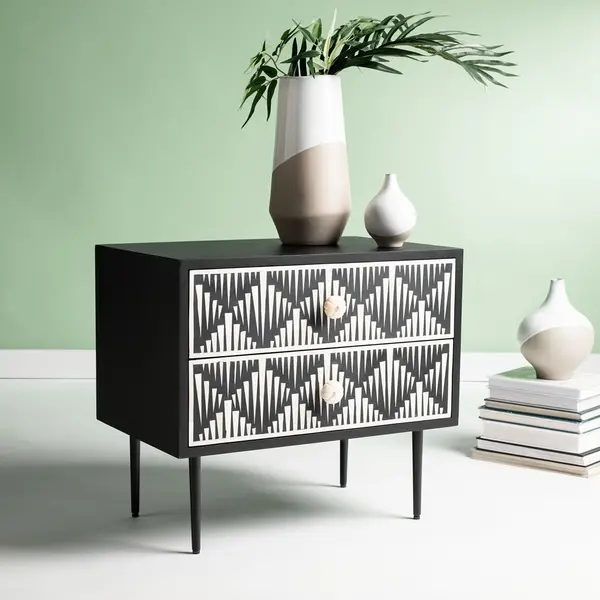 Safavieh Tessie Bone Inlay Nightstand - Assorted