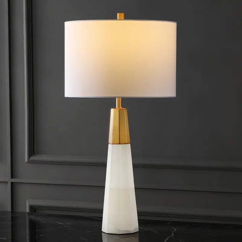 Safavieh Toto Alabaster Table Lamp - White
