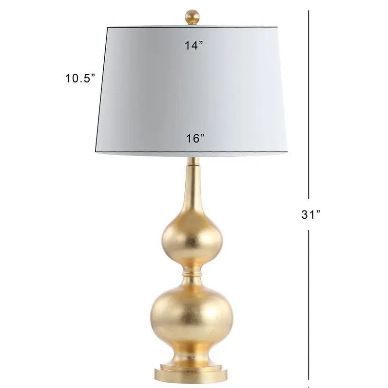 Safavieh Wishes Lamp - Gold Leaf