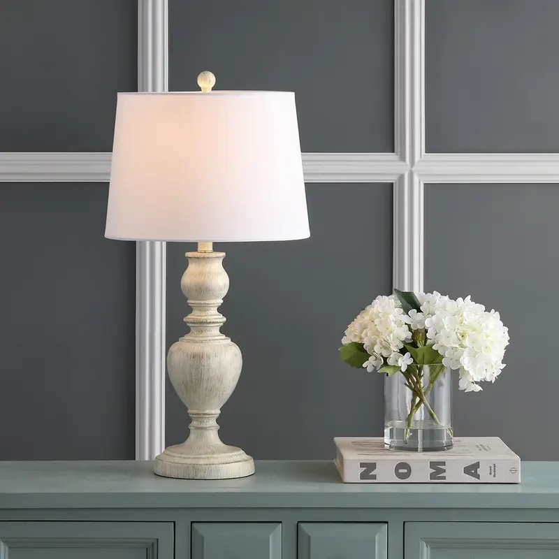 Safavieh Zabi Table Lamp Set Of 2 - White Wash