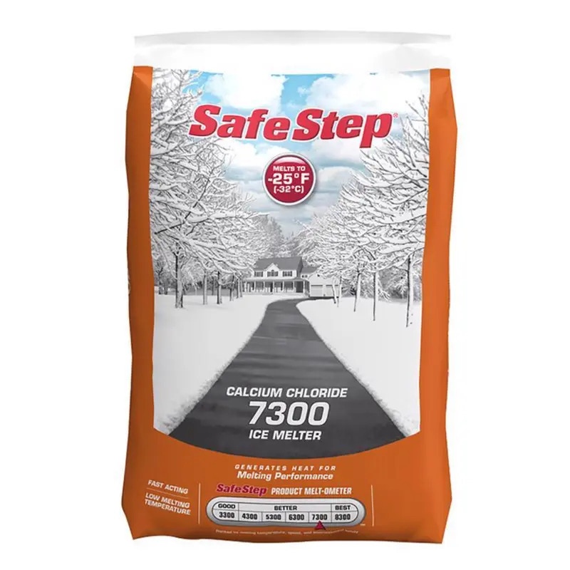 Safe Step 7300 Calcium Chloride Pellet Ice Melt 50 lb - Open Box