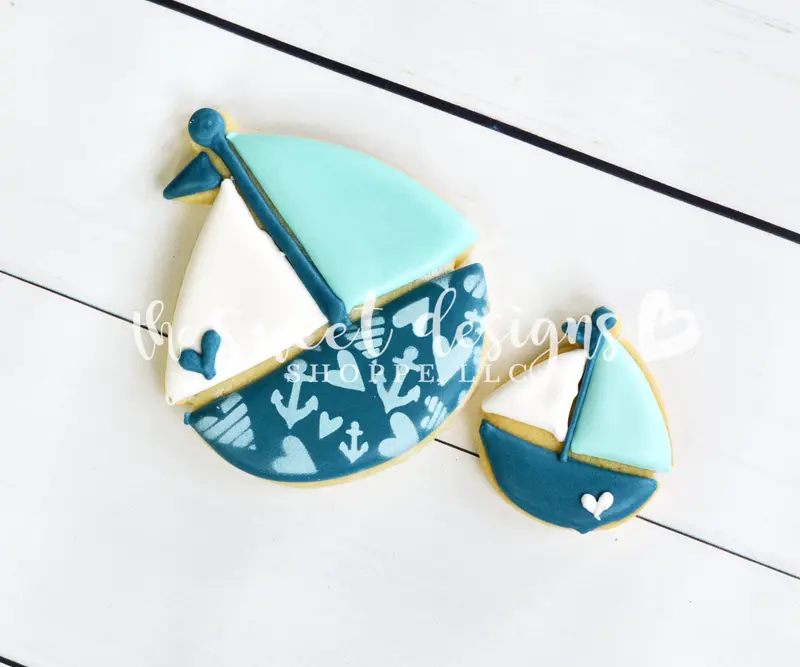 Sail Boat v2 - Cookie Cutter