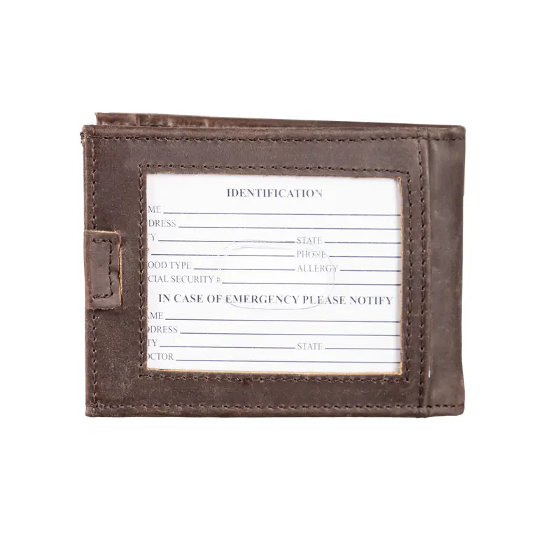 San Diego Padres Front Pocket Wallet w/ RFID Blocking Brown