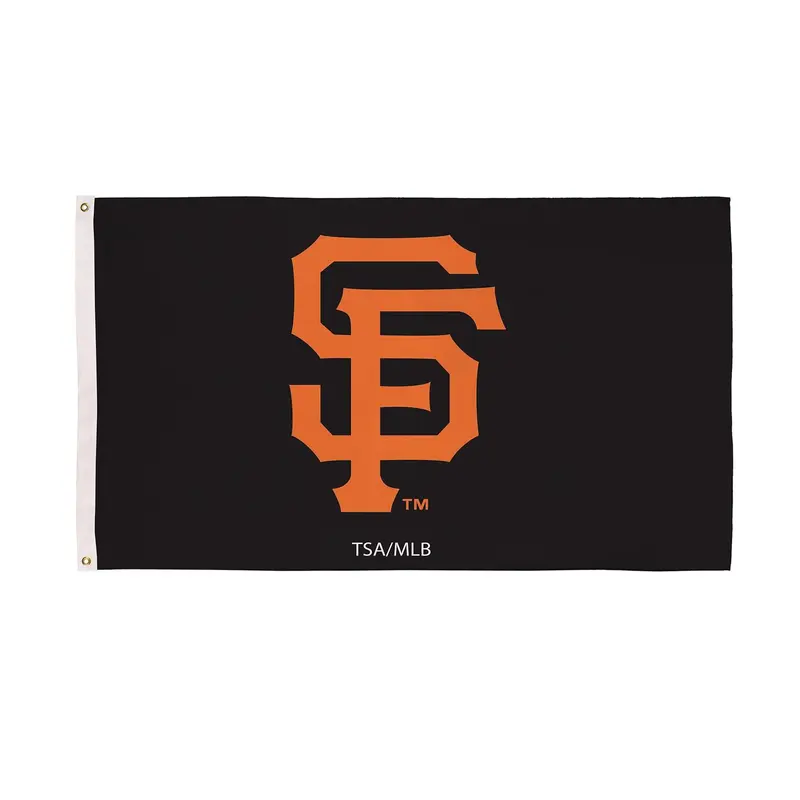 San Francisco Giants, 3'x5' Single Sided Flag w/ 2 Grommets
