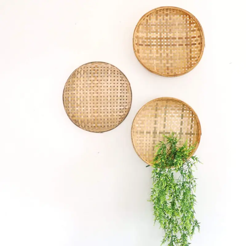 Sansuk - Wall Hanging Decor (Set Of 3) By Thaihome