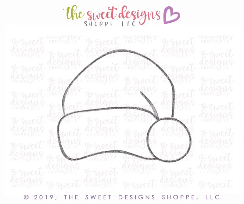 Santa's Hat 2019 - Cookie Cutter