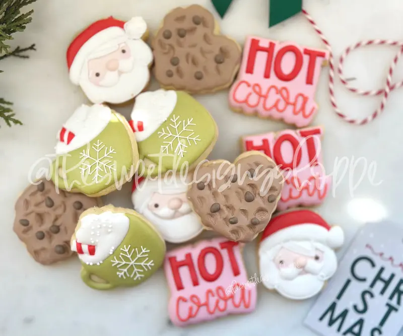Santa's Sweets Mini Set - Set of 4 - Cookie Cutters