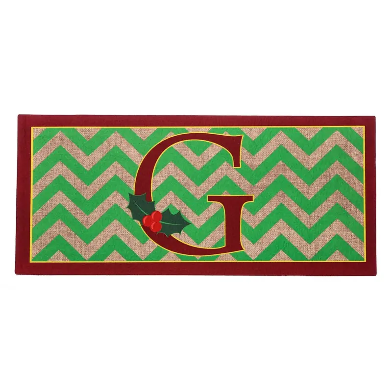 Sassafras Switch Mat Holly Monogram G