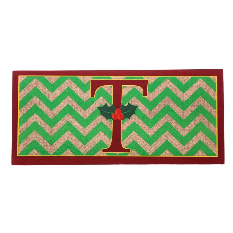 Sassafras Switch Mat Holly Monogram T