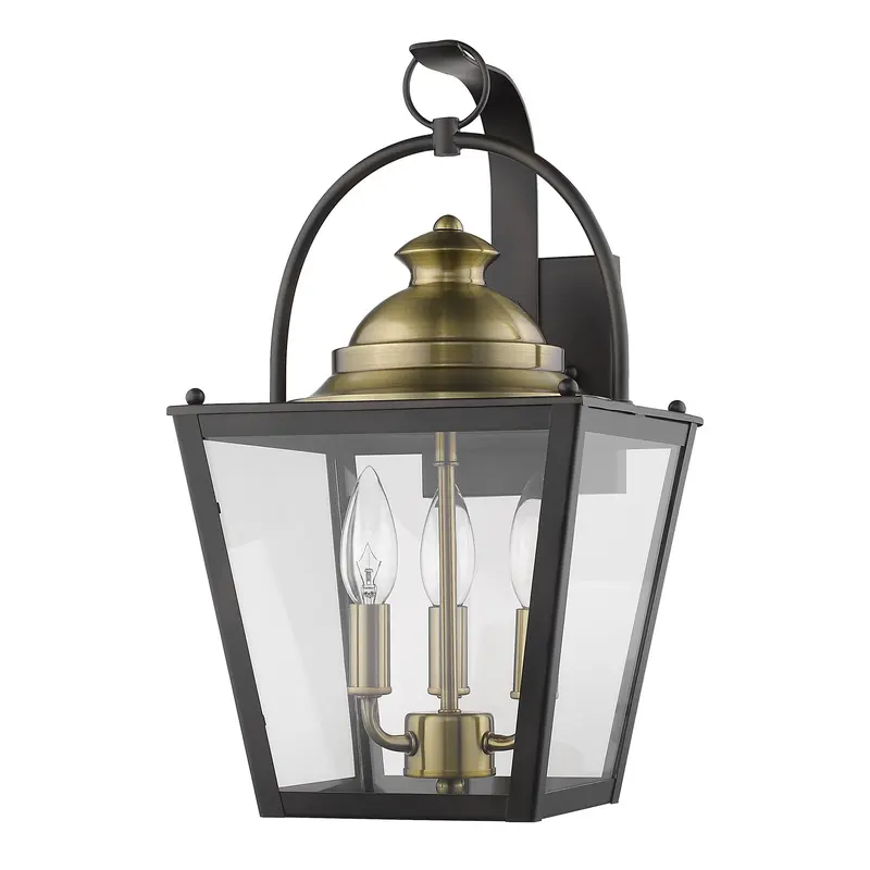 Savannah 3-Light Oil-Rubbed Bronze Wall Light By Homeroots