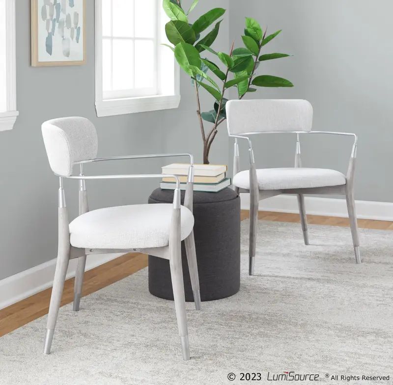 Savannah Chair - Set of 2 By LumiSource - CH-SAVANNAH GYLGY2