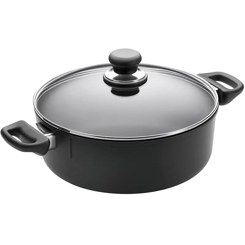 Scanpan Classic 3 3/4-Quart Covered Low Stew Pot