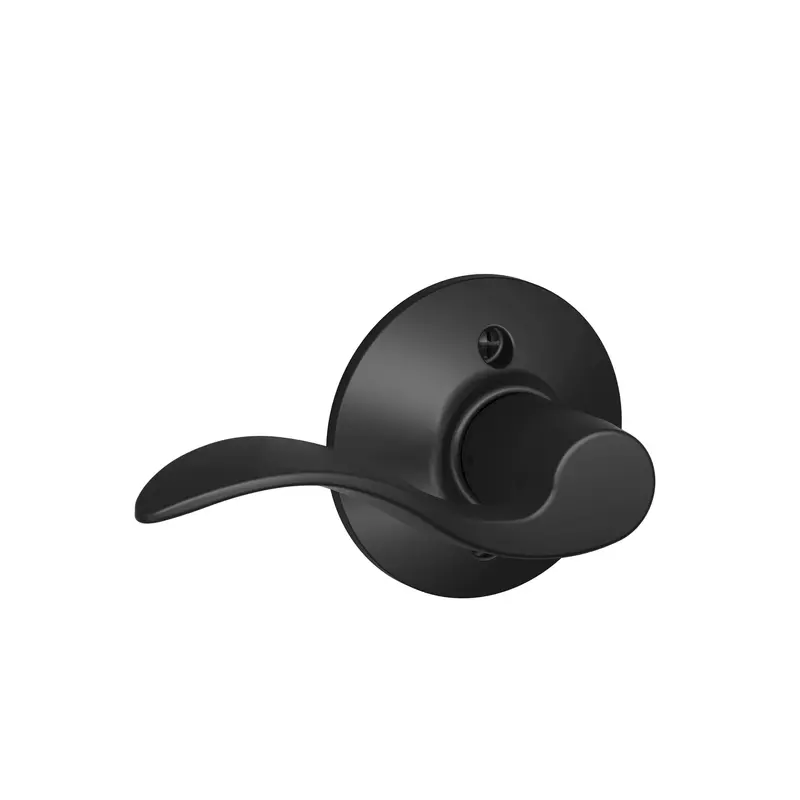 Schlage Accent Matte Black Dummy Lever Right Handed - Deal of The Week
