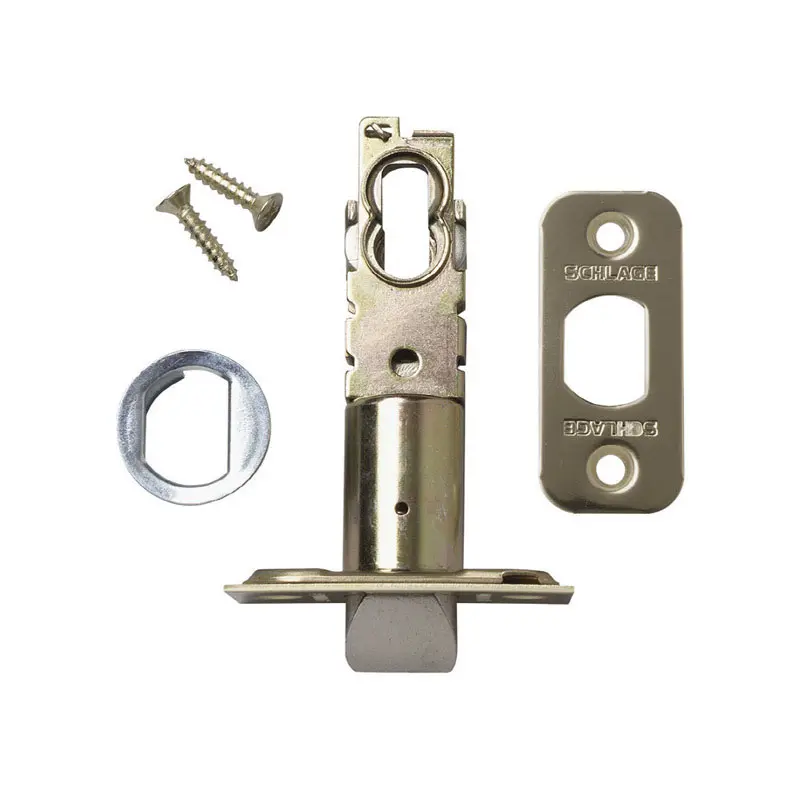 Schlage Bright Brass Steel Spring Latch 1 pk - Open Box