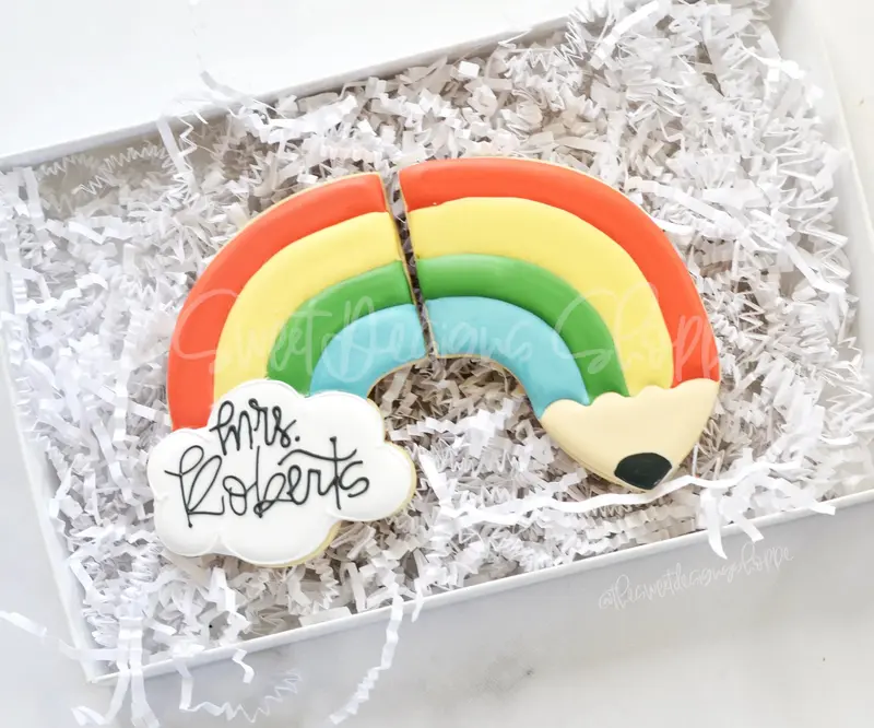 School Rainbow Set - Set of 2 - Cookie Cutters