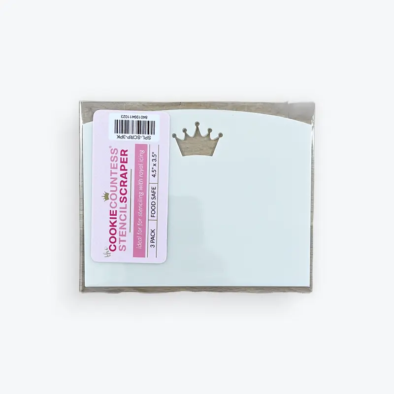 Scraper for Stencils - Set of 3 - Food Safe