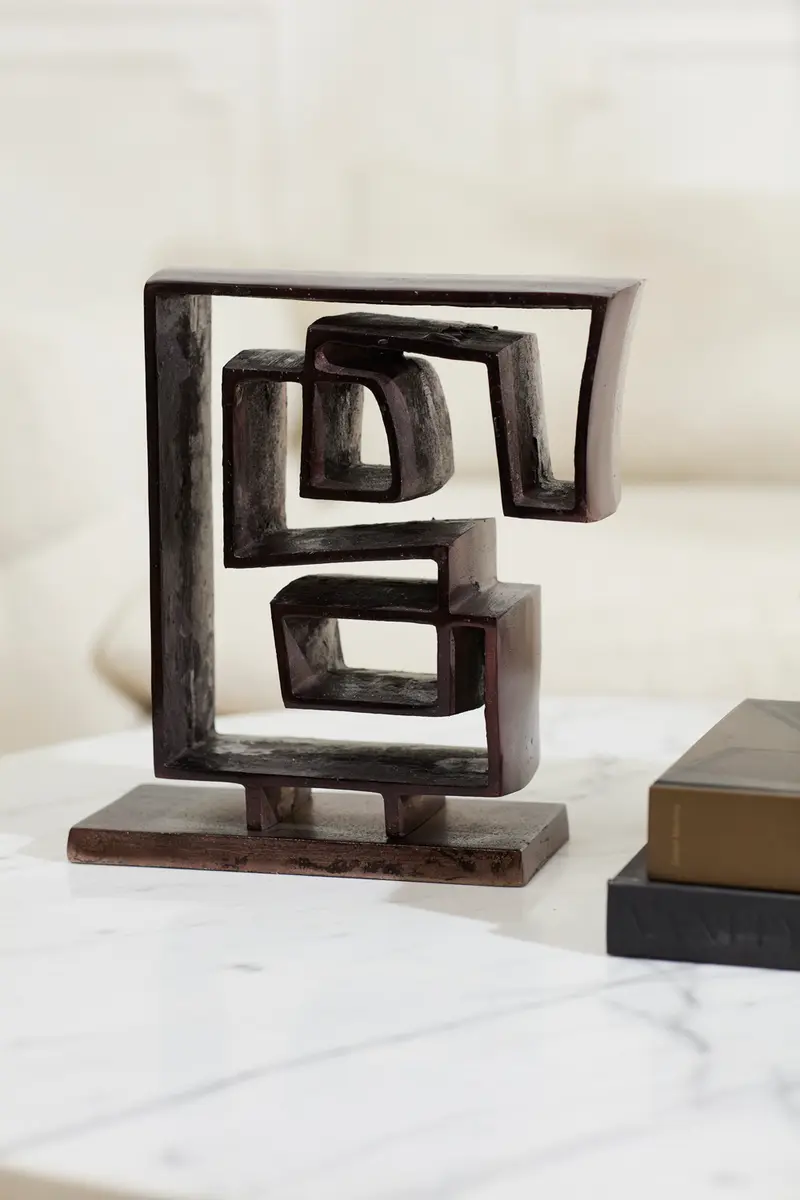 Scrawl Sculpture - Limited Edition By Accent Decor