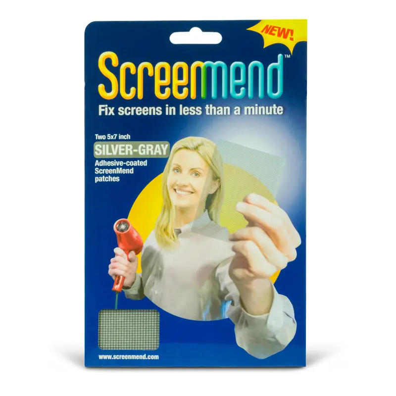 Screenmend Silver Aluminum Screen Repair Patch 5 in. W X 7 in. L 2 pk - Deal of The Week