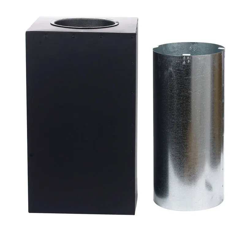 Selkirk 6 in. Galvanized Steel Stove Pipe Support - Open Box