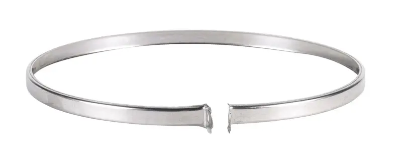 Selkirk 6 in. Stainless Steel Stove Pipe Locking Band (Pack of 4) - Open Box