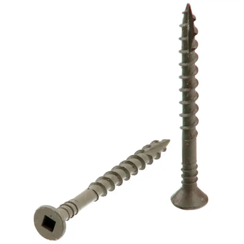 Senco DuraSpin No. 8 X 3 in. L Square Galvanized Coarse Collated Wood Screws 800 pk - Deal of The Week