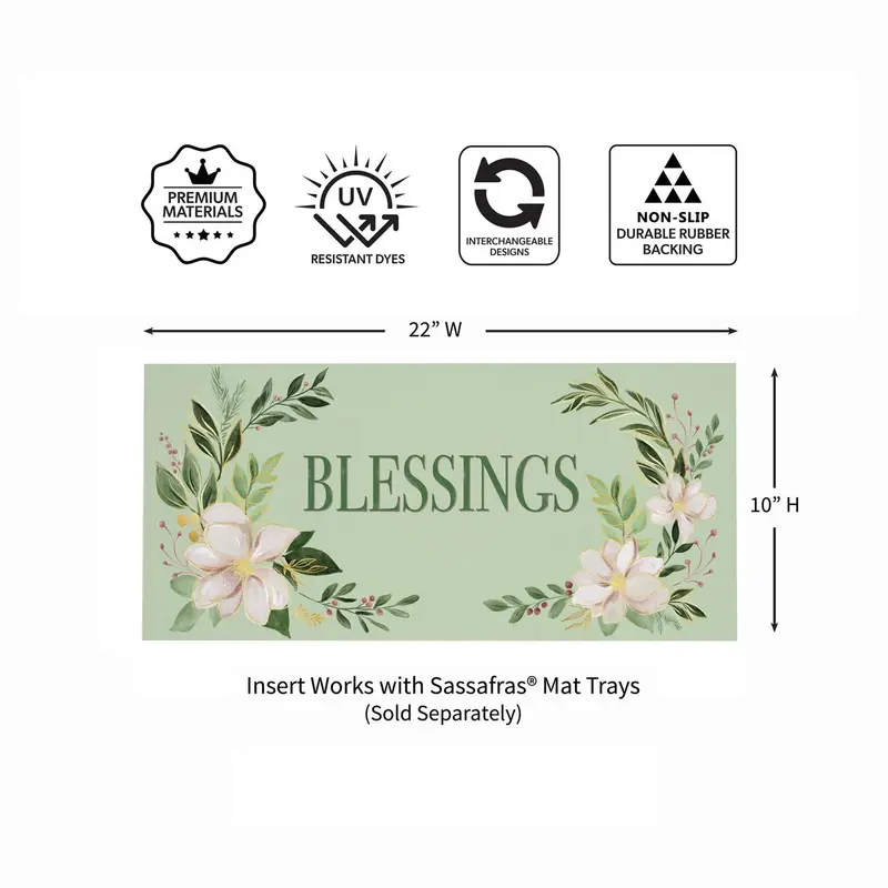Shades of Emerald Sassafras Switch Mat