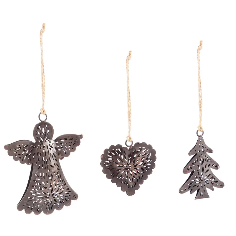 Shaped Bronze Metal Ornament