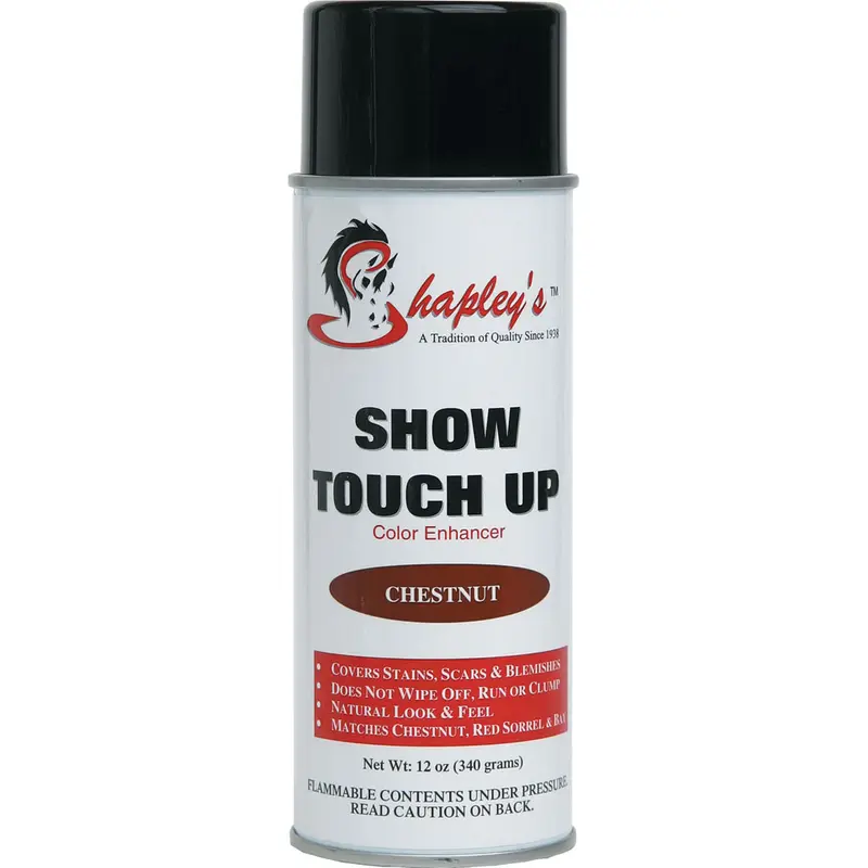 Shapley’s Show Touch Up Color Enhancer Chestnut Horse Spray 10 oz