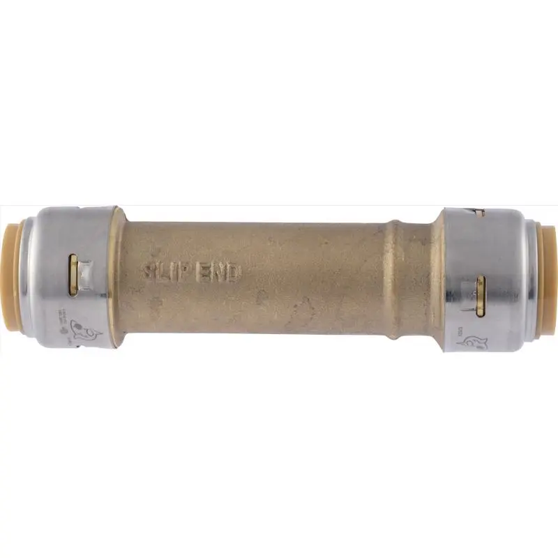SharkBite Push to Connect 3/4 in. PTC each X 3/4 in. D Brass Slip Coupling - Deal of The Week