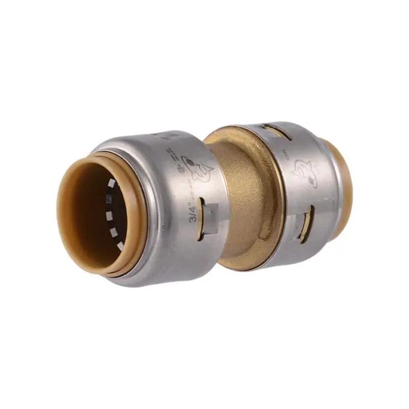 SharkBite Push to Connect 3/4 in. PTC each X 3/4 in. D PTC Brass Coupling - Deal of The Week