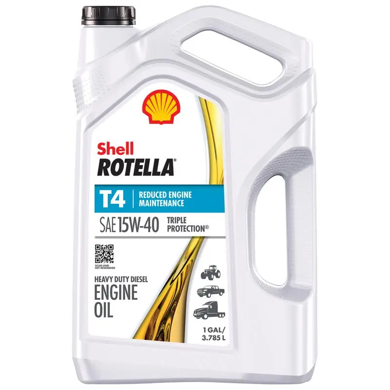Shell Rotella 15W-40 Diesel Heavy Duty Engine Oil 1 gal 1 pk. - Deal of The Week