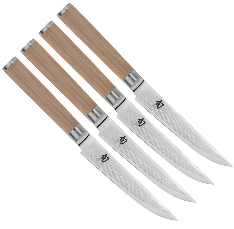 Shun Classic Blonde 4 Pc Steak Knife Set