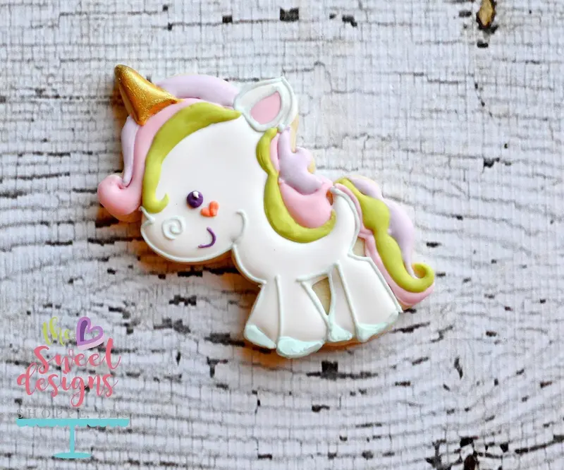 Side Unicorn v2- Cookie Cutter