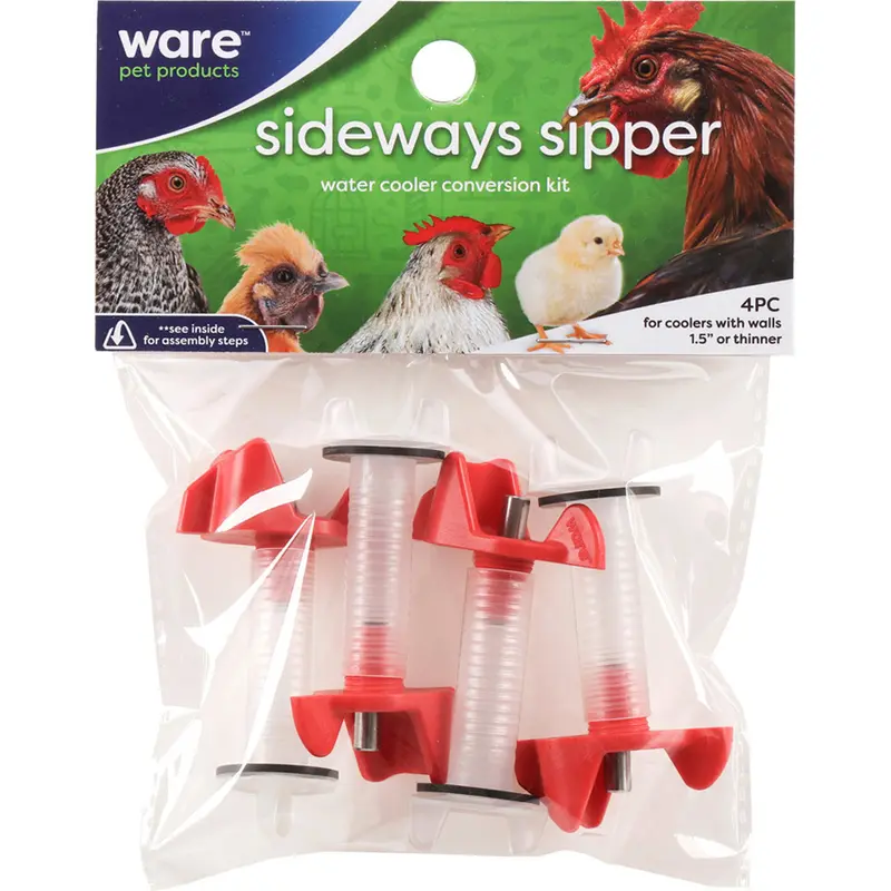 Sideways Sipper Water Cooler Conversion Kit 4 pk