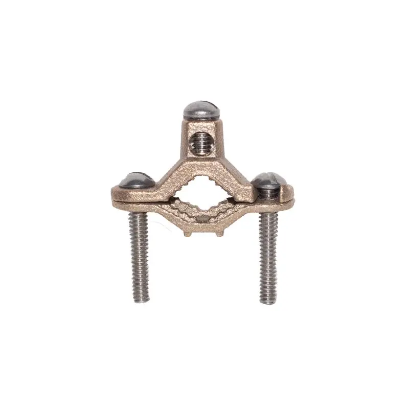Sigma Engineered Solutions ProConnex 1/2 - 1 in. Copper Alloy Ground Clamp for Direct Burial 1 pk - Open Box