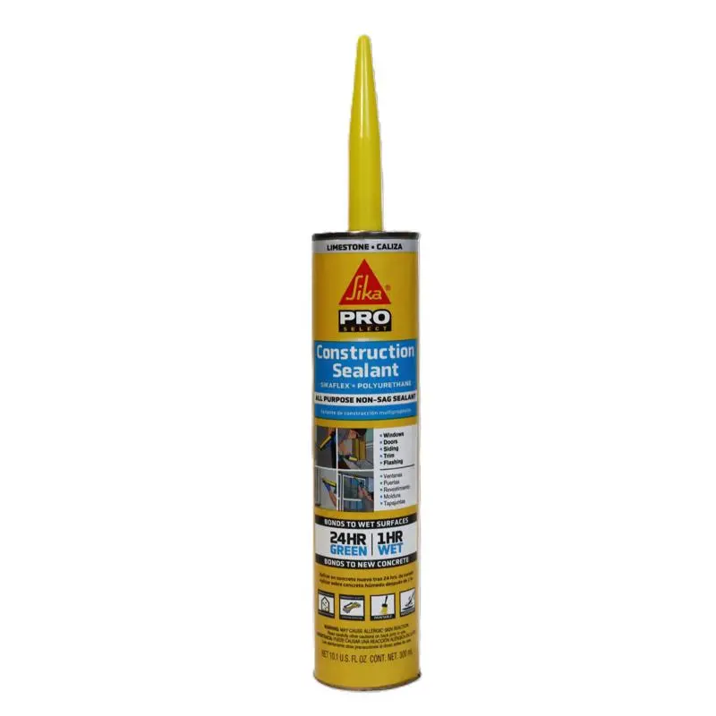 Sika Corporation Limestone 1-Part Polyurethane Construction Sealant 10.1 oz. (Pack of 12) - Deal of The Week