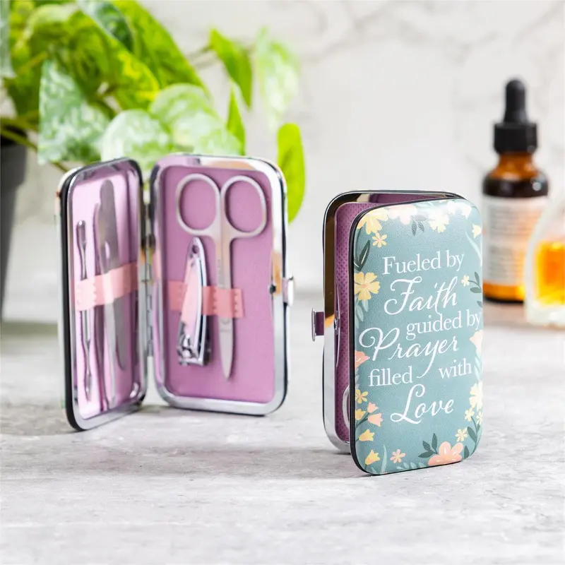 Simple Blessings Beauty & Grooming Supplies, Floral Manicure Set, Asst of 2, CDU