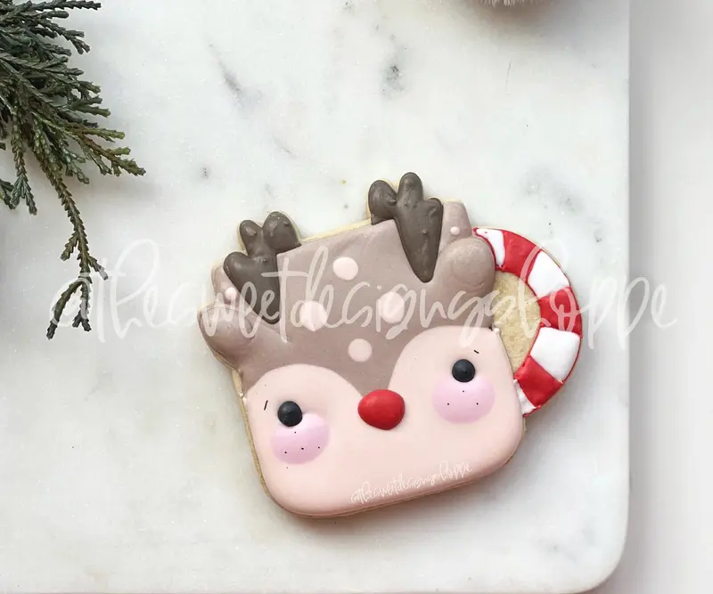 Simple Reindeer Mug - Cookie Cutter