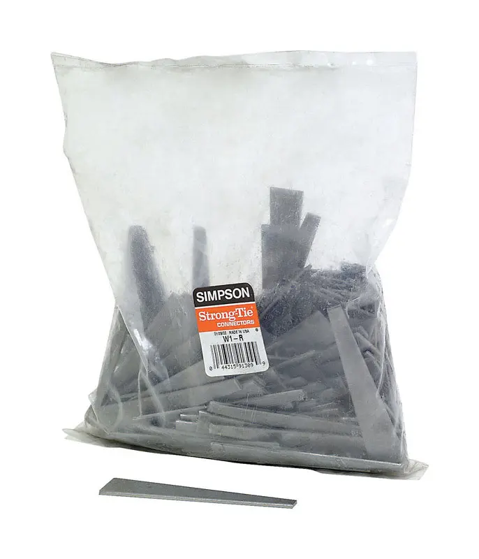 Simpson Strong-Tie 8.38 in. H X 8.38 in. W 14 Ga. Galvanized Steel Wedge Tie - Deal of The Week