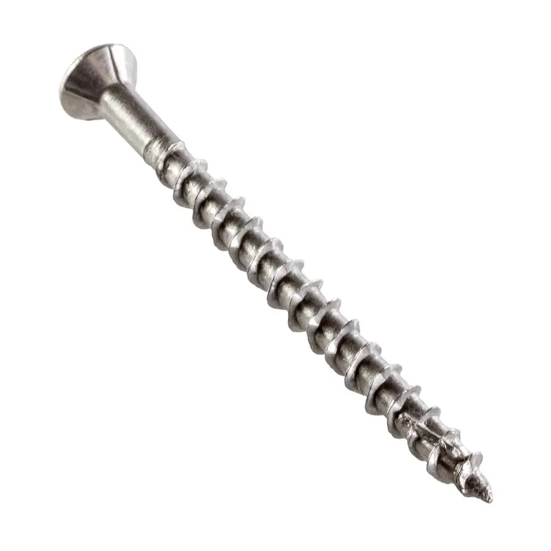 Simpson Strong-Tie No. 10 Sizes X 2-1/2 in. L Lobe Flat Head Deck Screws 1 lb 82 pk - Open Box
