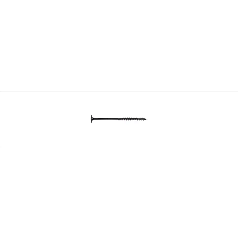 Simpson Strong-Tie No. 10 X 5-1/2 in. L Lobe Black Bold Wood Screws 12 pk - Deal of The Week