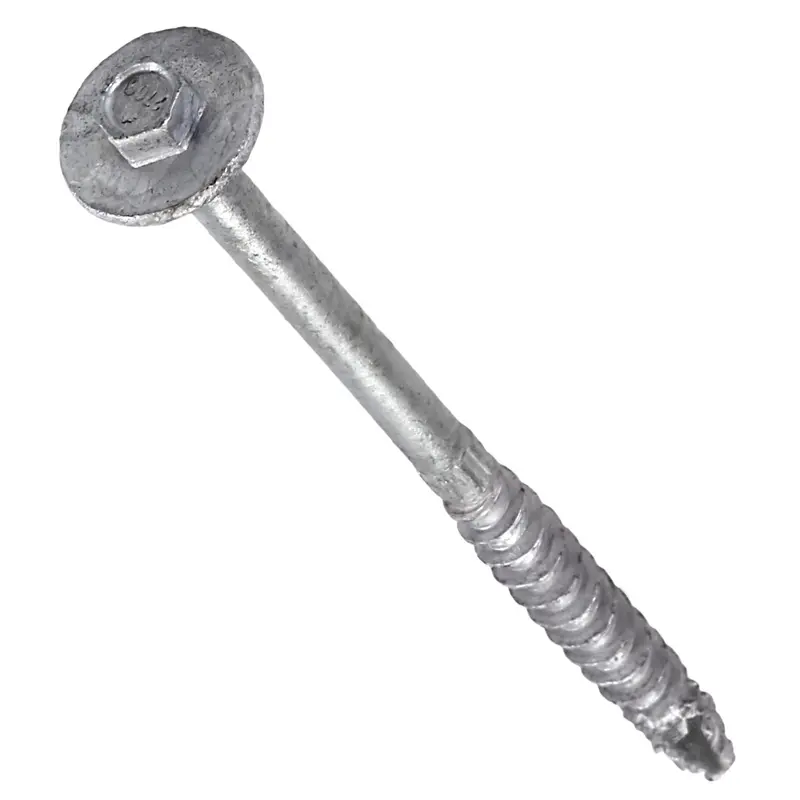 Simpson Strong-Tie Strong-Drive No. 2 Sizes X 4 in. L Star Hex Washer Head Serrated Structural Screw - Deal of The Week