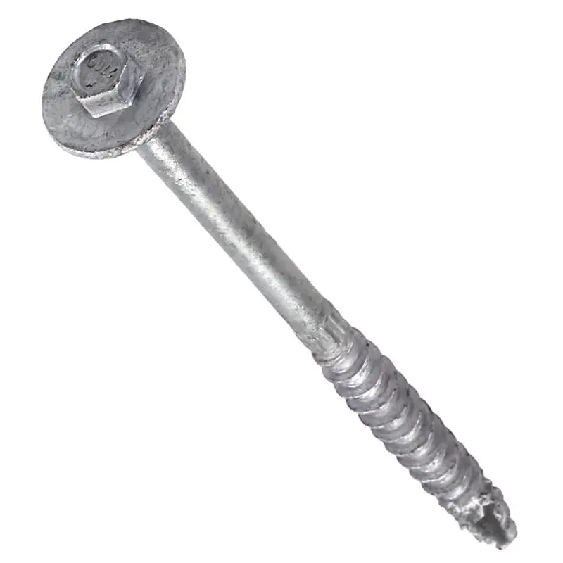 Simpson Strong-Tie Strong-Drive No. 2 Sizes X 6 in. L Star Hex Washer Head Serrated Structural Screw - Deal of The Week