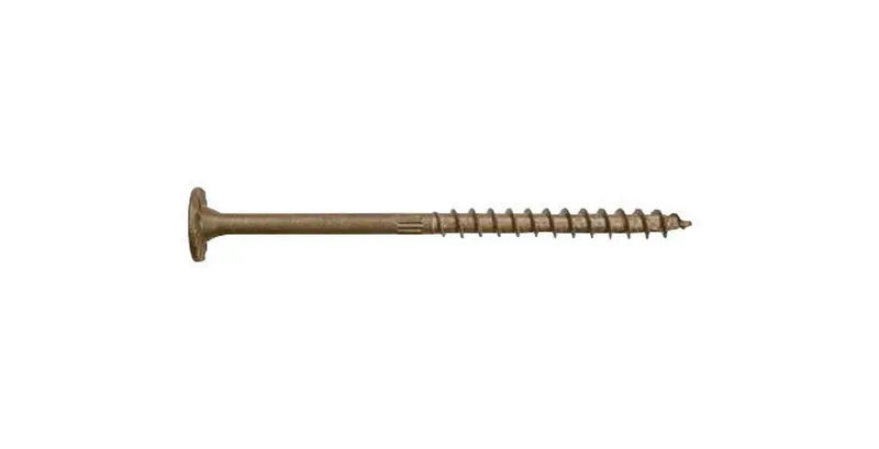Simpson Strong-Tie Strong-Drive No. 5 Sizes X 6 in. L Star Low Profile Head Bold Timber Screws - Deal of The Week