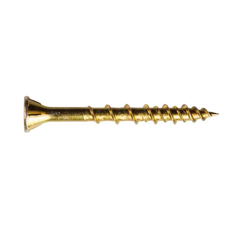 Simpson Strong-Tie Strong-Drive No. 9 x 2 in. L T25 Yellow Zinc WSV Subfloor Screws 1 pk - Deal of The Week