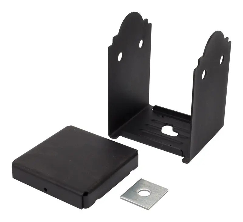 Simpson Strong-Tie ZMax 7.5 in. H X 5.5 in. W 12 Ga. Steel Post Base - Deal of The Week