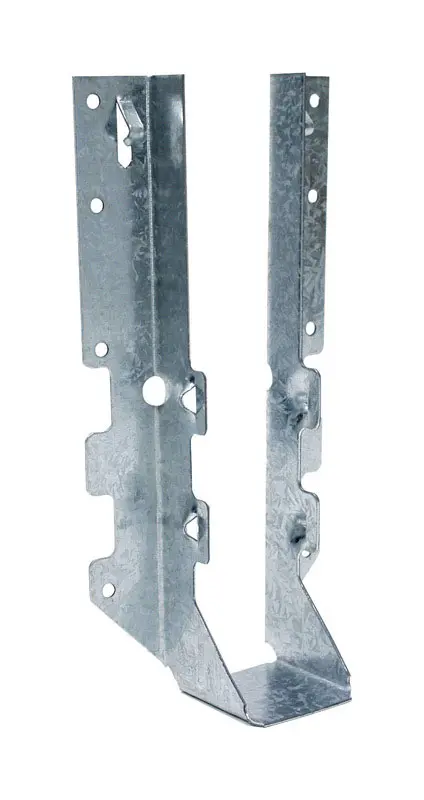 Simpson Strong-Tie ZMax 7.81 in. H x 1.56 in. W 18 Ga. Galvanized Steel Joist Hanger (Pack of 50) - Deal of The Week