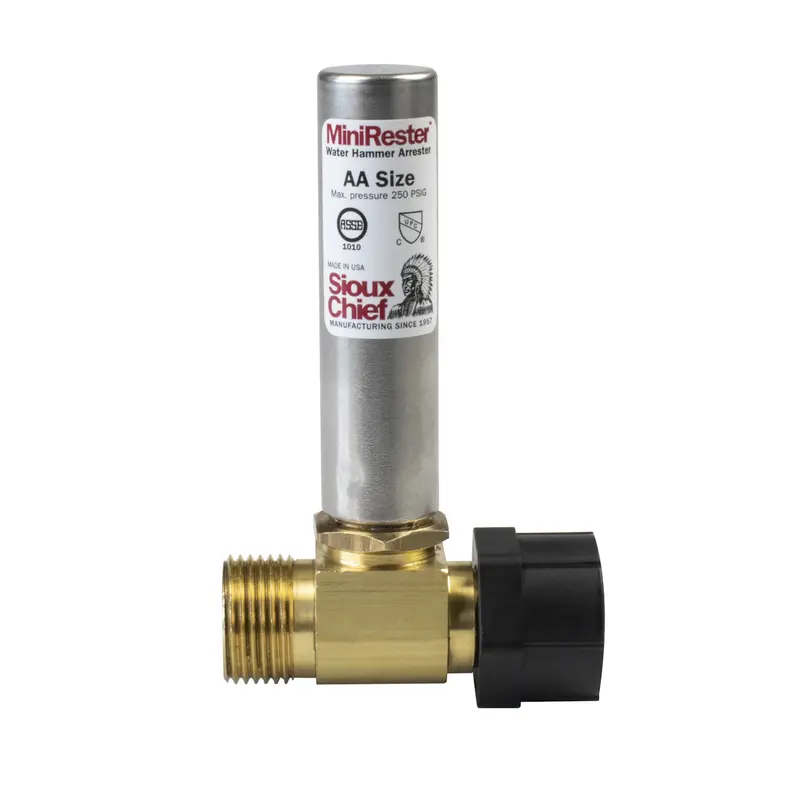 Sioux Chief MiniRester 7/8 in. Female in. X 7/8 in. D MPT in. Copper Water Hammer Arrester 1 pk - Open Box