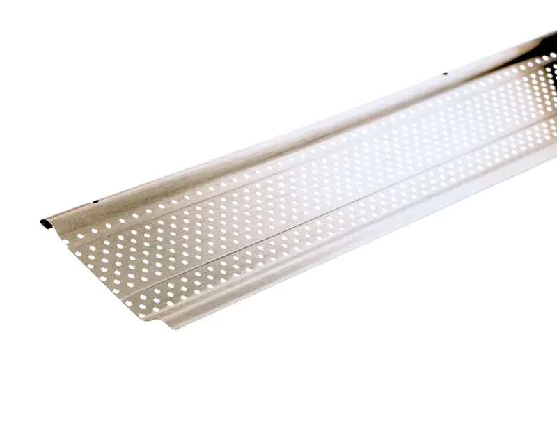 Smart Screen Gray Aluminum Gutter Guard 5 W x 48 L in. - Deal of The Week